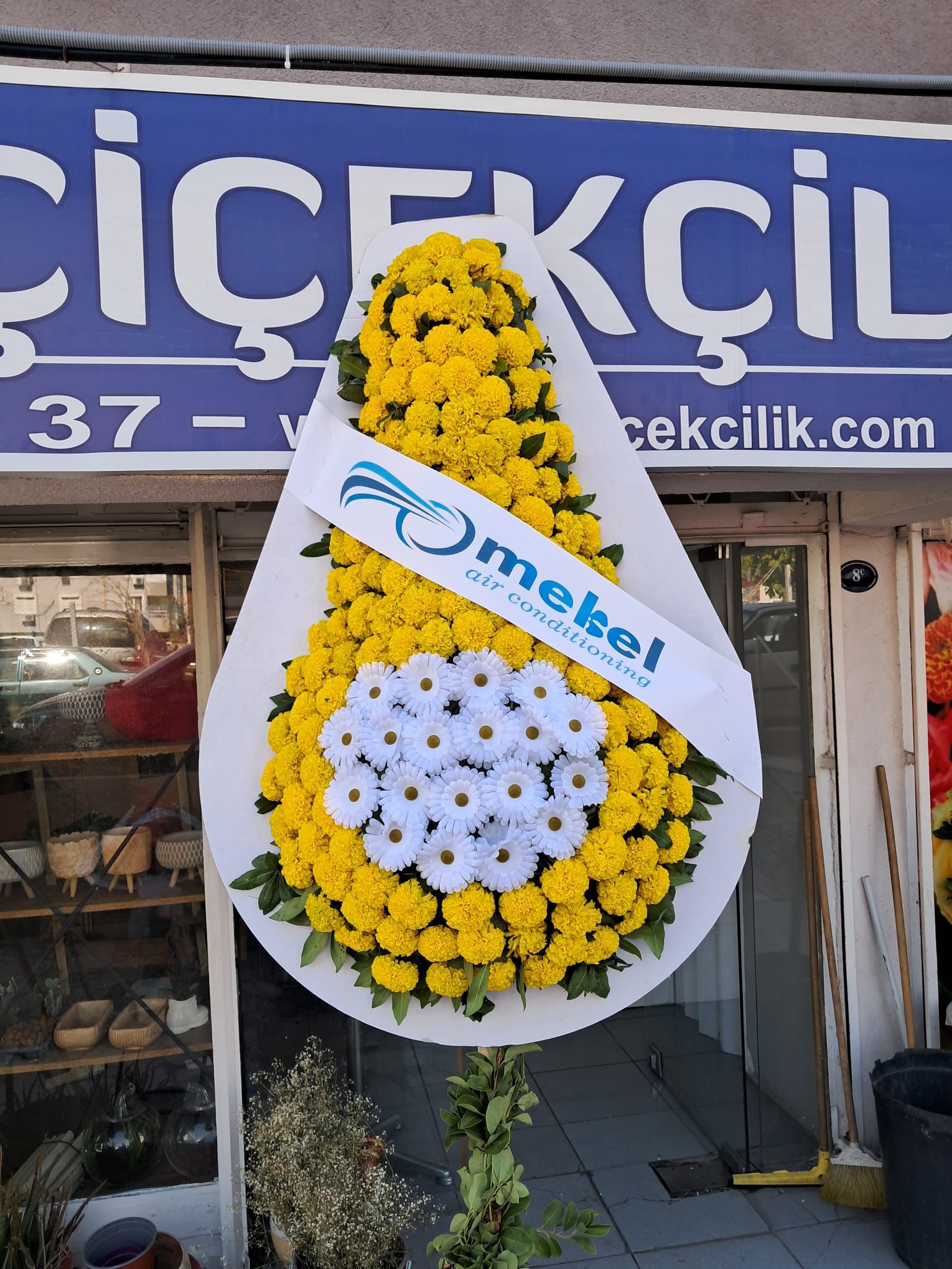 Canlı Armut Model Tekli Çelenk