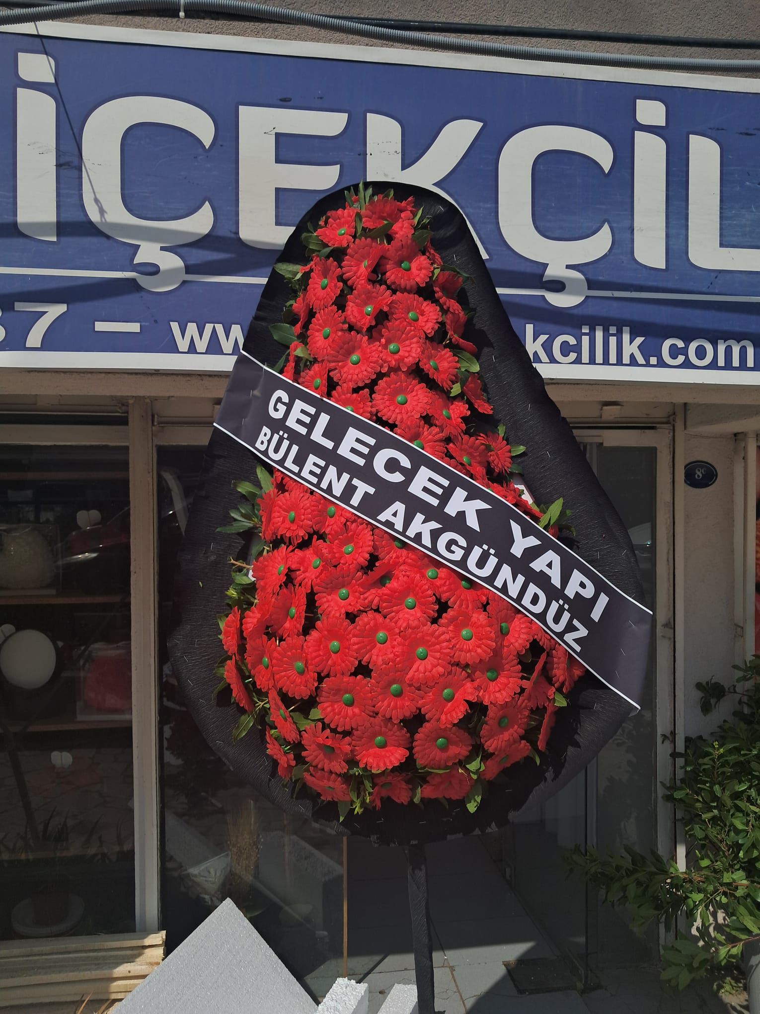 Armut Model Kalıcı Cenaze Çelenk