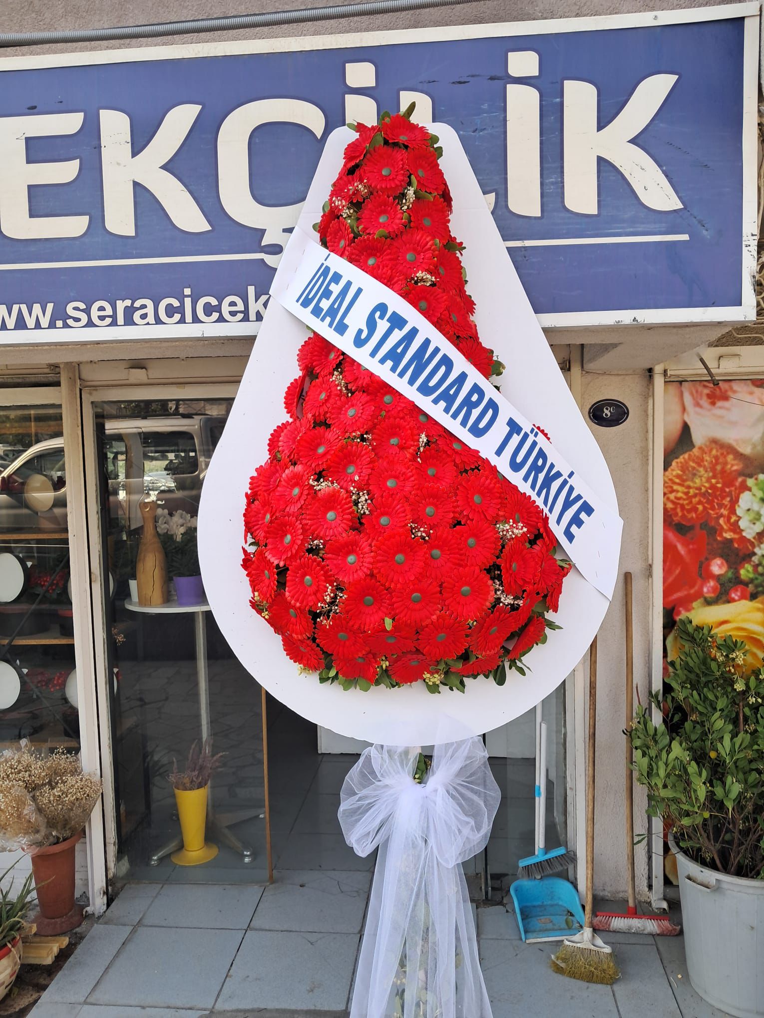 Kalıcı Kurumsal Açılış Çelenk